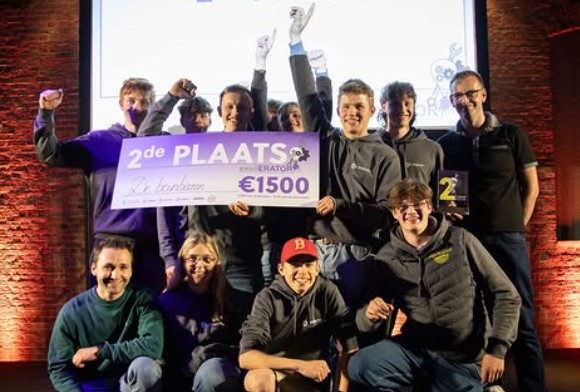 Zilver voor de beunbazen (en een grote cheque van 1500 euro)